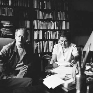 Portraitserie Oto Bihalji-Merin und Frau Lise