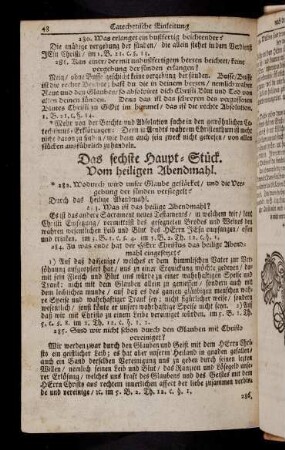 48-49, Das sechste Haupt-Stueck