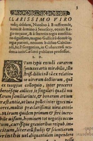 Commentaria In Prologomena Syntaxeōn Mirabilis Artis : Per quam de omnibus disputatur habetúrque cognitio