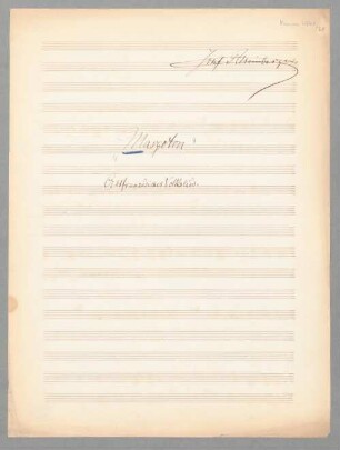 Margoton JWV 127 - BSB Mus.ms. 4741-28