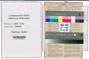 Entnazifizierung Jacob Giebing , geb. 01.12.1901 (Fahrer)