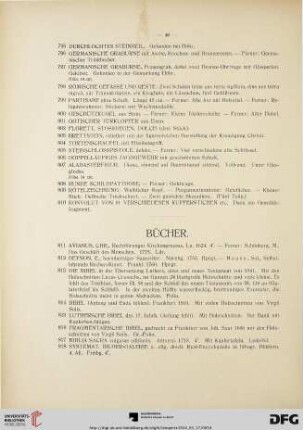 Bücher (Nr. 811-844)
