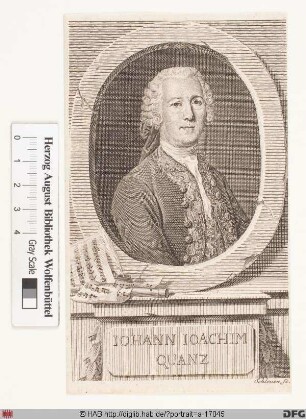 Bildnis Johann Joachim Quantz