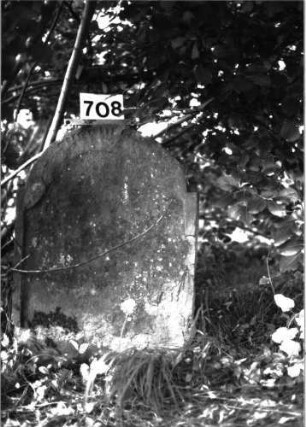 Grabstein 708