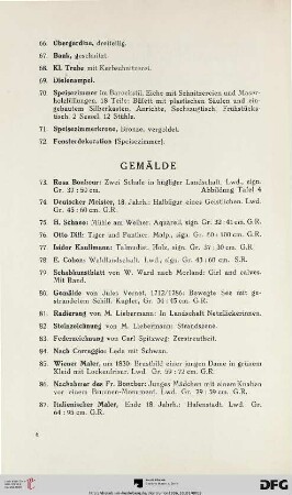 Gemälde (Nr. 73-122)