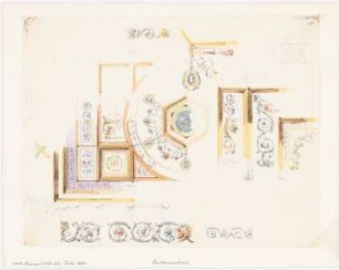 Ornamentstudien: Deckenmalerei