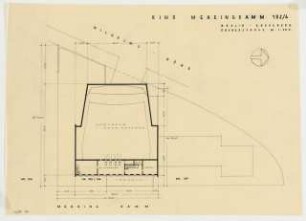 Kino Mehringdamm 102/104, Berlin-Kreuzberg: Grundriss Obergeschoss 1:200