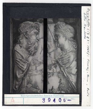 Donatello: Florenz, Dom, Porta della Mandorla, Prophet, Sibylle