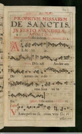 Proprium missarum de Sanctis