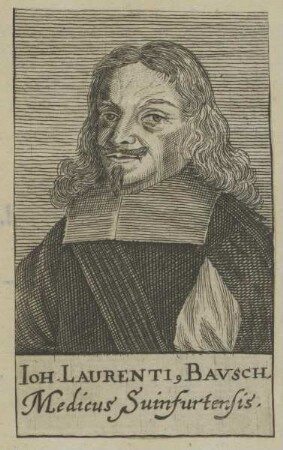 Bildnis des Ioh. Laurentius Bausch