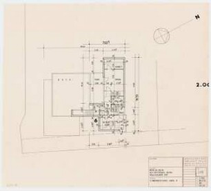 Wohnhäuser Alt-Wittenau 62, 63 / Eichborndamm 243, Berlin-Reinickendorf: Grundriss 2. Obergeschoss 1:100