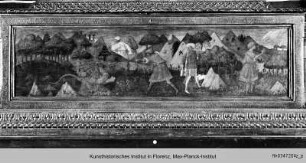 Cassone mit Drachenkampf des heiligen Georg?