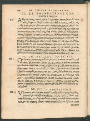 V. De Iudicandi Potestate.