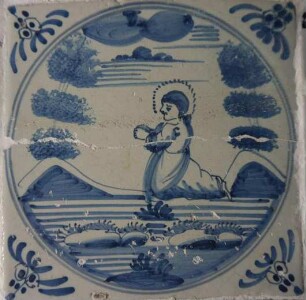 Fliese, Harlingen, 1770-1800