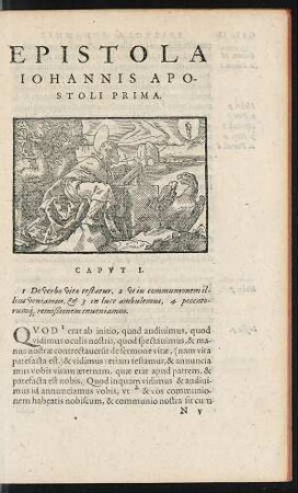 Epistola Iohannis Apostoli Prima.