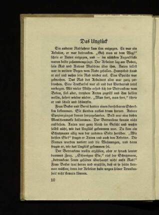 Das Unglück