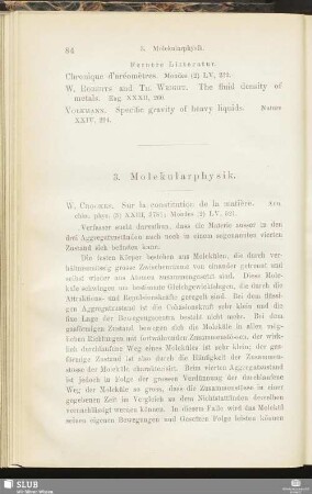 3. Molekularphysik