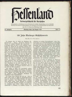Heft 7/8, Juli/August 1939