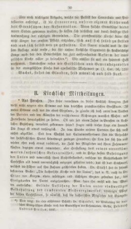 30-42 Kirchliche Mittheilungen