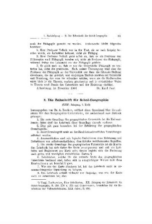 Die Zeitschrift für Schul-Geographie