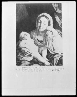 Maria mit dem schlafenden Jesuskind
