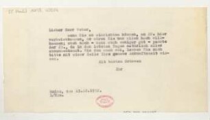 Brief an Ludwig Weber : 19.12.1932