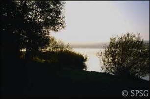 Potsdam, Park Sanssouci, Ruinenberg, Parkansicht, Blick auf Bornstedter See.