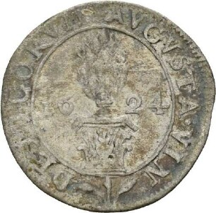 Halbbatzen der Reichsstadt Augsburg, 1624