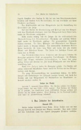 4. Das Zeitalter der Hohenstaufen