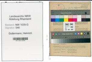 Entnazifizierung Heinrich Guttermann , geb. 24.05.1894 (Stadtbeamter)