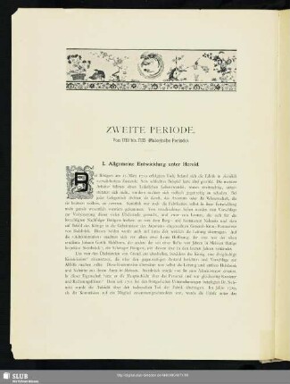 Zweite Periode. von 1719 bis 1735 (Malerische Periode)