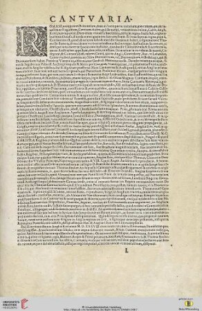 Cantuaria (Canterbury)