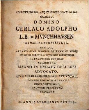 Ioannis Stephani Pütteri Conspectus Rei iudiciariae imperii : sigillatim iurium ac praxeos amborum supremorum imperii tribunalium, commoda auditoribus methodo adornatus, 1