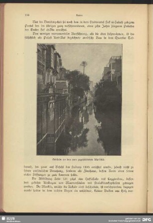 Gebäude an dem nun zugeschütteten Khalidsch