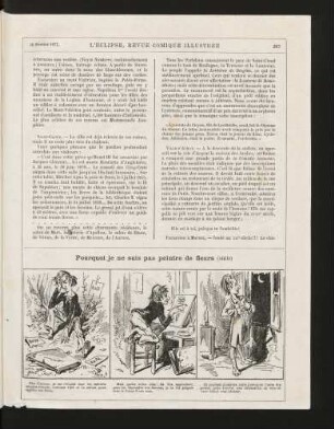 Pourquoi je ne suis pas peintre de fleurs (suite)