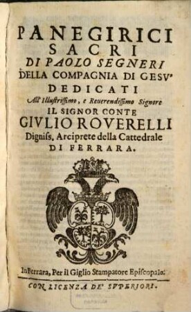 Panegirici sacri