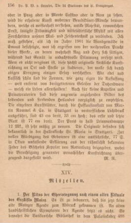 156-160 Miszellen