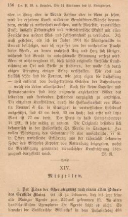 156-160 Miszellen