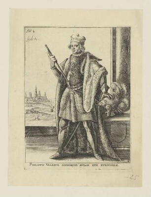 Porträt Philipps des Kühnen, Herzog von Burgund