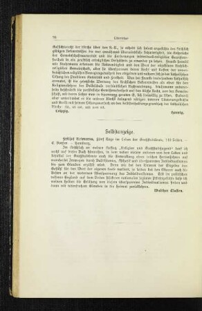 Selbstanzeige