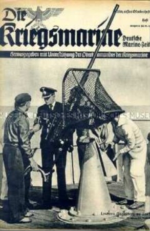 Illustrierte Halbmonatszeitschrift "Die Kriegsmarine" zum Seekrieg gegen Großbritannien