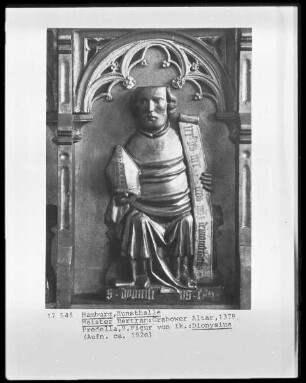 Grabower Altar — Verkündigung; die Kirchenväter — Dionysius