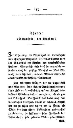 Theater (Schauspiel der Nation.)