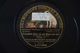 Freundlich blick' ich auf Diese und Jene : aus "Rigoletto" / von Verdi