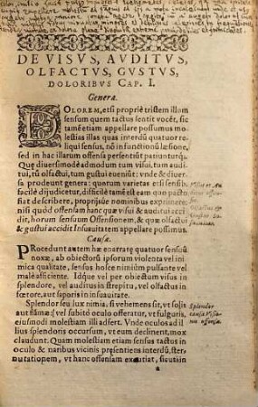 Felicis Plateri Archiatri Et Profes. Basil. Praxeos Seu de cognoscendis, praedicendis, praecauendis, curandisq[ue] affectibus homini incommodantibus Tractatvs, Tractatus secundus. De doloribus libro uno agens