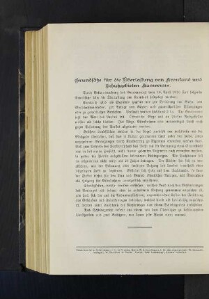 Grundsätze für die Überlassung von Kronland und Schutzgebieten Kameruns.