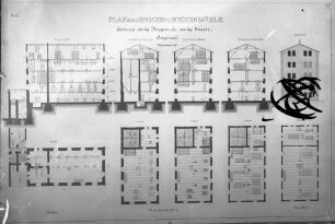 Plan einer Roggen- und Weizenmühle