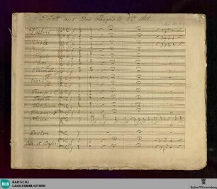 Don Pasquale. Excerpts - Don Mus.Ms. 359 : V (X), orch
