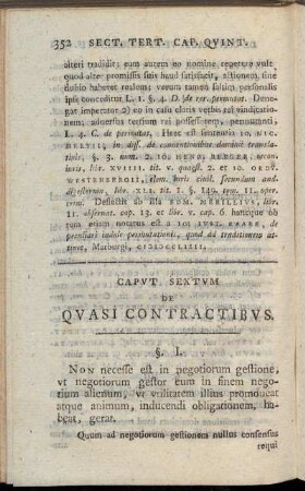 Capvt Sextvm De Qvasi Contractibvs