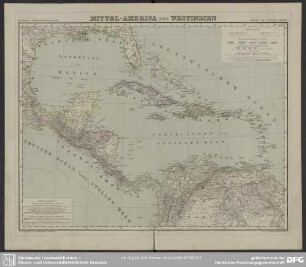 Mittel-America und Westindien
